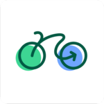 geovelo android application logo